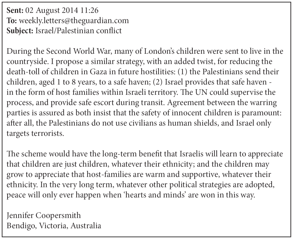 Palestinian conflict